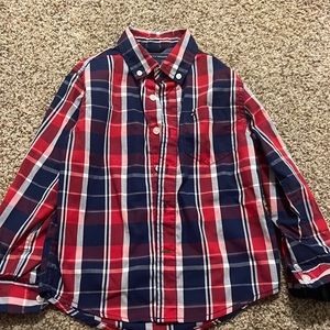 Boys Tommy Hilfiger Button Down. Size 5